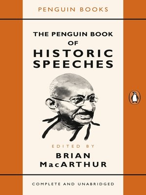 cover image of The Penguin Book of Historic Speeches